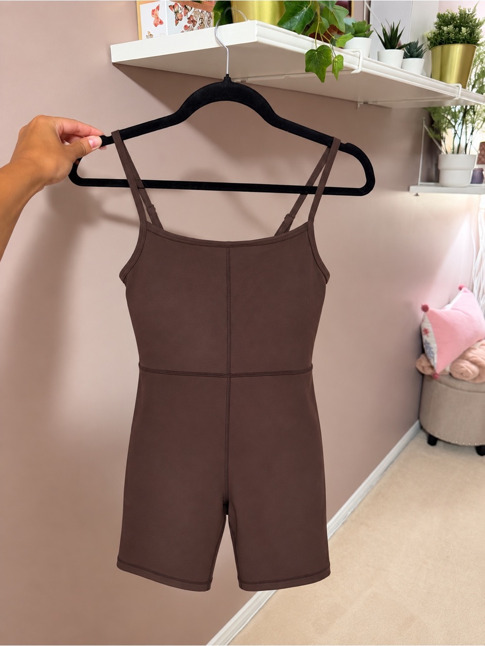 Wilfred Brown Divinity Romper Jumpsuit Shorts